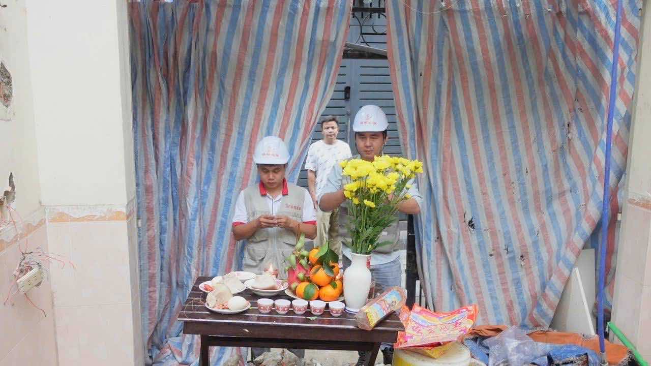khởi công công trình chú Thành