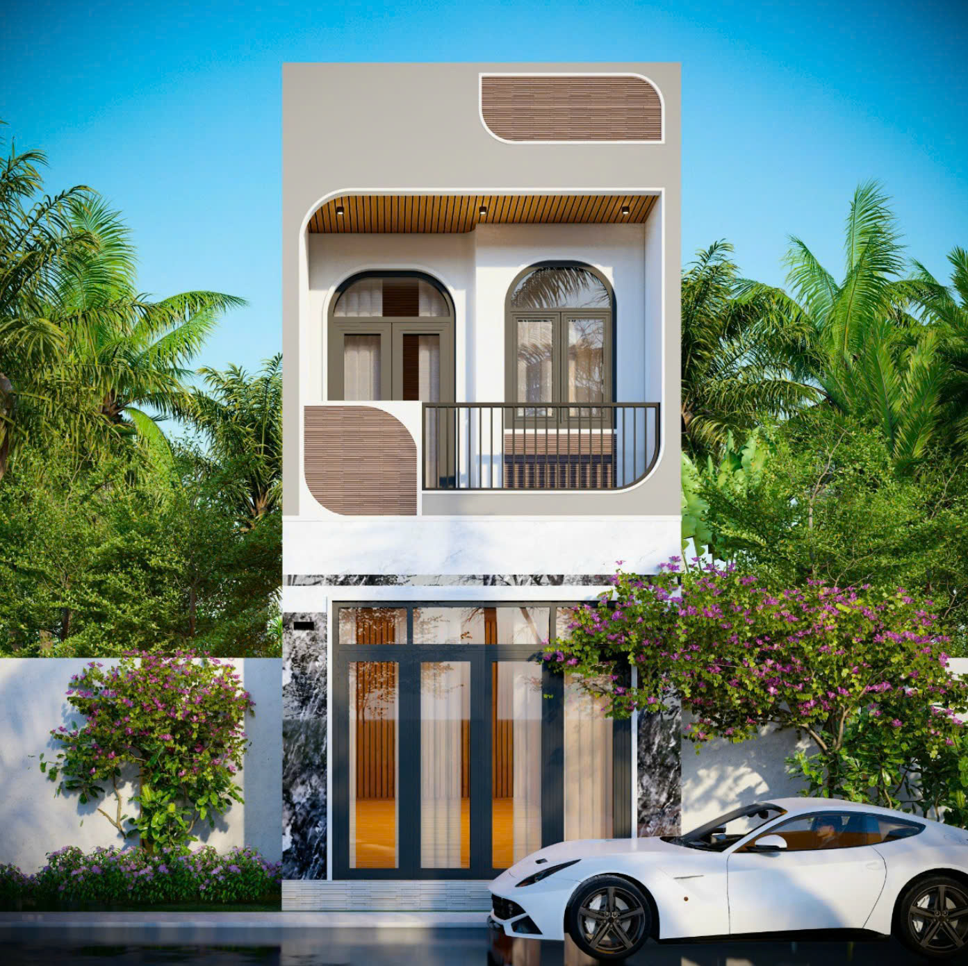 Nhà phố anh Nghĩa Hóc Môn