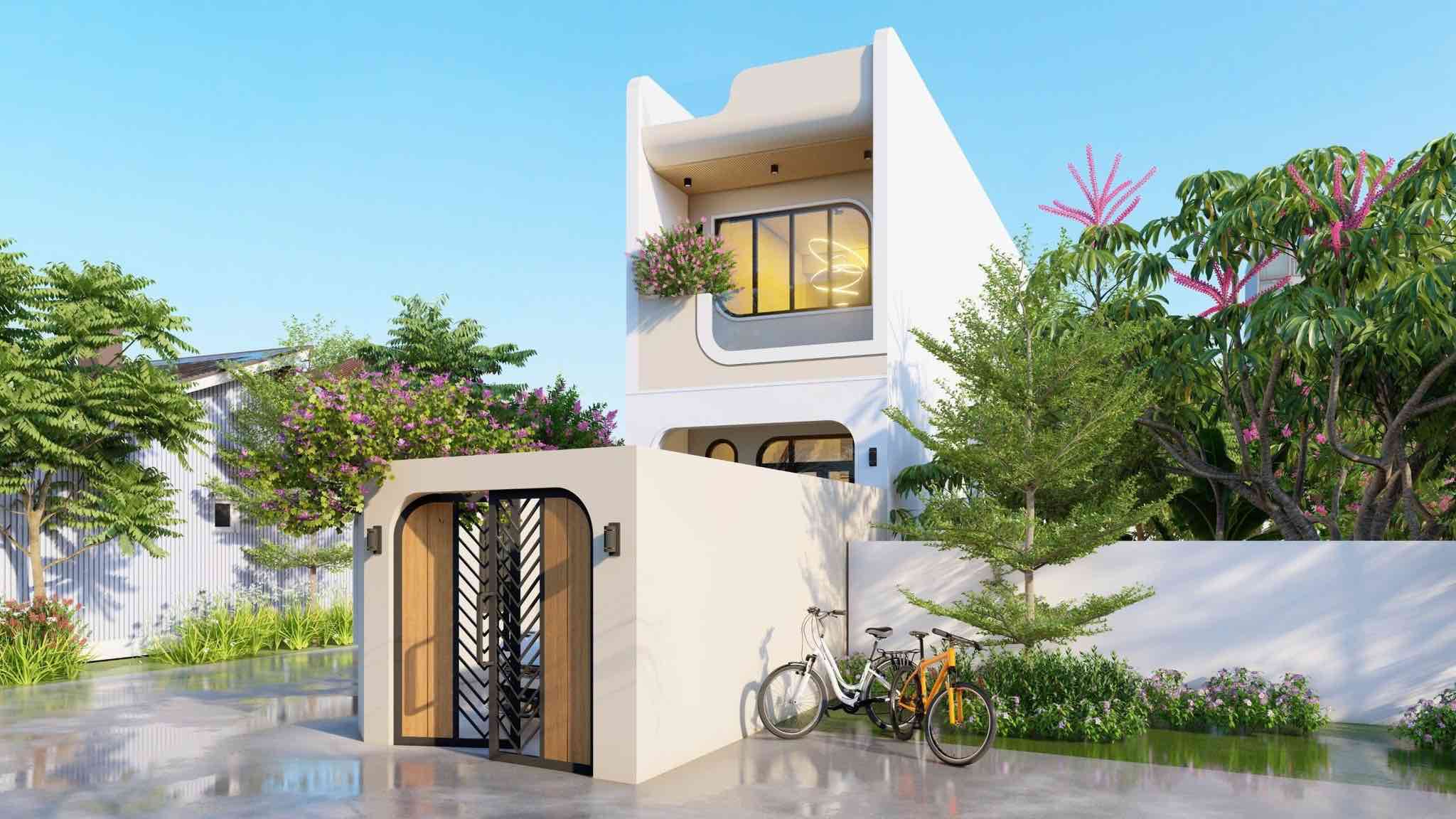 bản vẽ 3D nhà chú Liêm - Bình Chánh