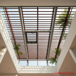 nhà ống đẹp có giếng trời