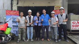 Lễ khởi công nhà chị Loan - Tân Phú