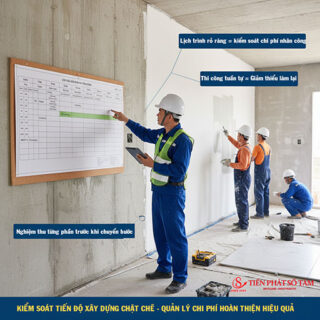 kiểm soát chi phí hoàn thiện