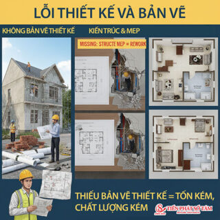 lỗi khi xây nhà cấp 4