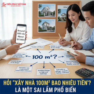 xây nhà 100m2