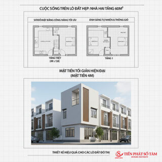 mẫu nhà 2 tầng đẹp