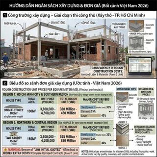 kinh nghiệm xây nhà lần đầu