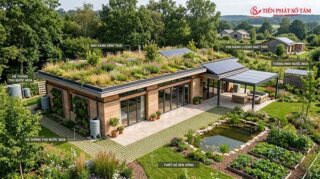 nhà cấp 4 đẹp 3 phòng ngủ