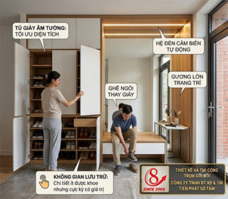 những chi tiết nhỏ tăng giá trị ngôi nhà
