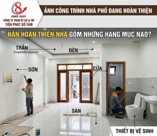 phần hoàn thiện chiếm bao nhiêu chi phí xây nhà