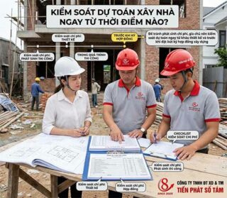 dự toán xây nhà luôn thấp hơn thực tế